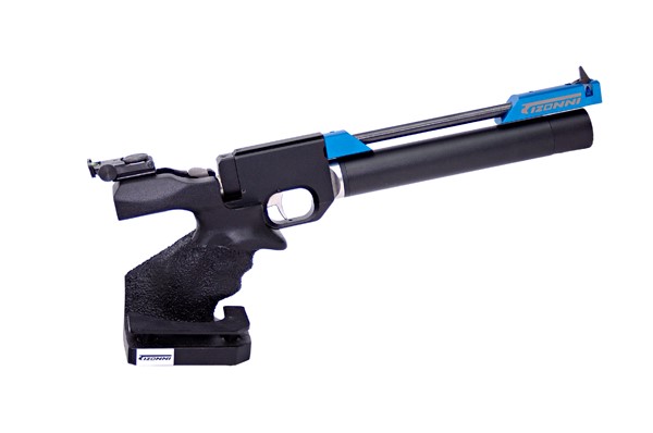 Pistola PCP Tizonni PP700 Cacha Basculante Negro-Azul