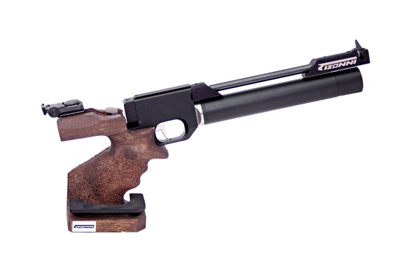 Pistola PCP Tizonni PP700 Cacha Basculante Nogal-Negro