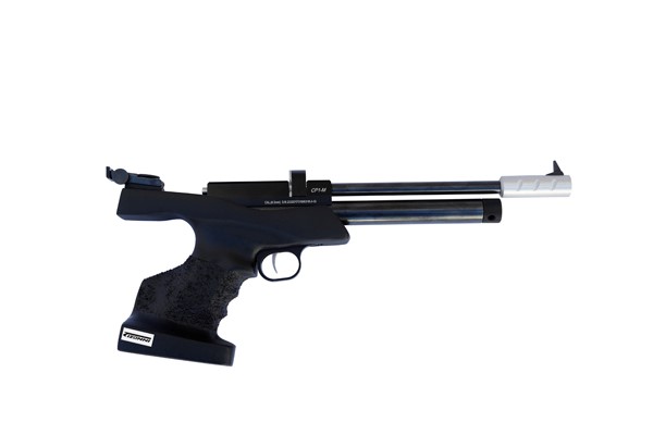 Pistola Co2 Tizonni CP1 Cacha Larga Nogal-Negro (Multitiro)