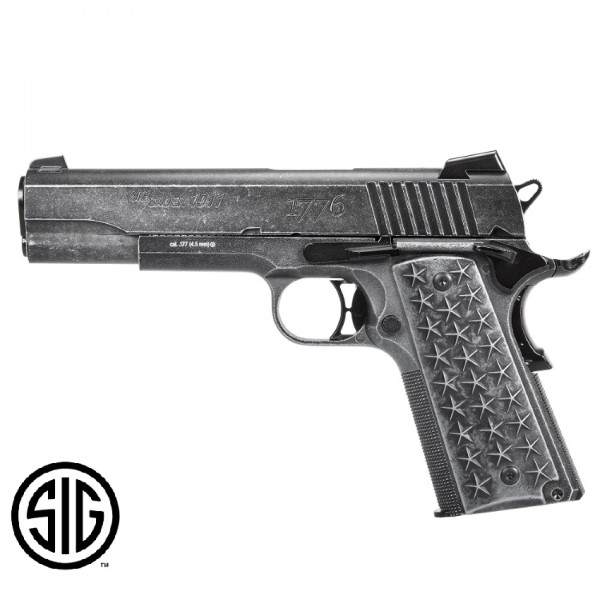 Pistola Sig Sauer WTP CO2 - 4,5 mm BBs Acero – Blowback