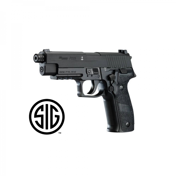 Pistola Sig Sauer P226 Black CO2 - 4,5 mm Balines / Bbs Acero – Blowback