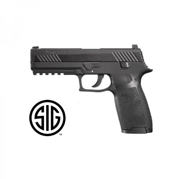 Pistola Sig Sauer P320 Black CO2 - 4,5 mm Balines – Blowback