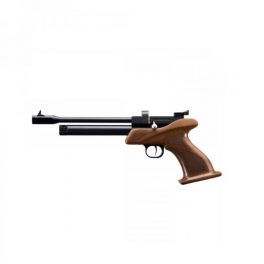 Pistola Zasdar CP1 Co2 multi-tiro empuñadura madera picada cal. 5,5 mm Balines