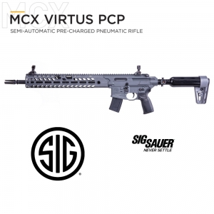 Carabina Sig Sauer MCX Virtus PCP Semi-Automática